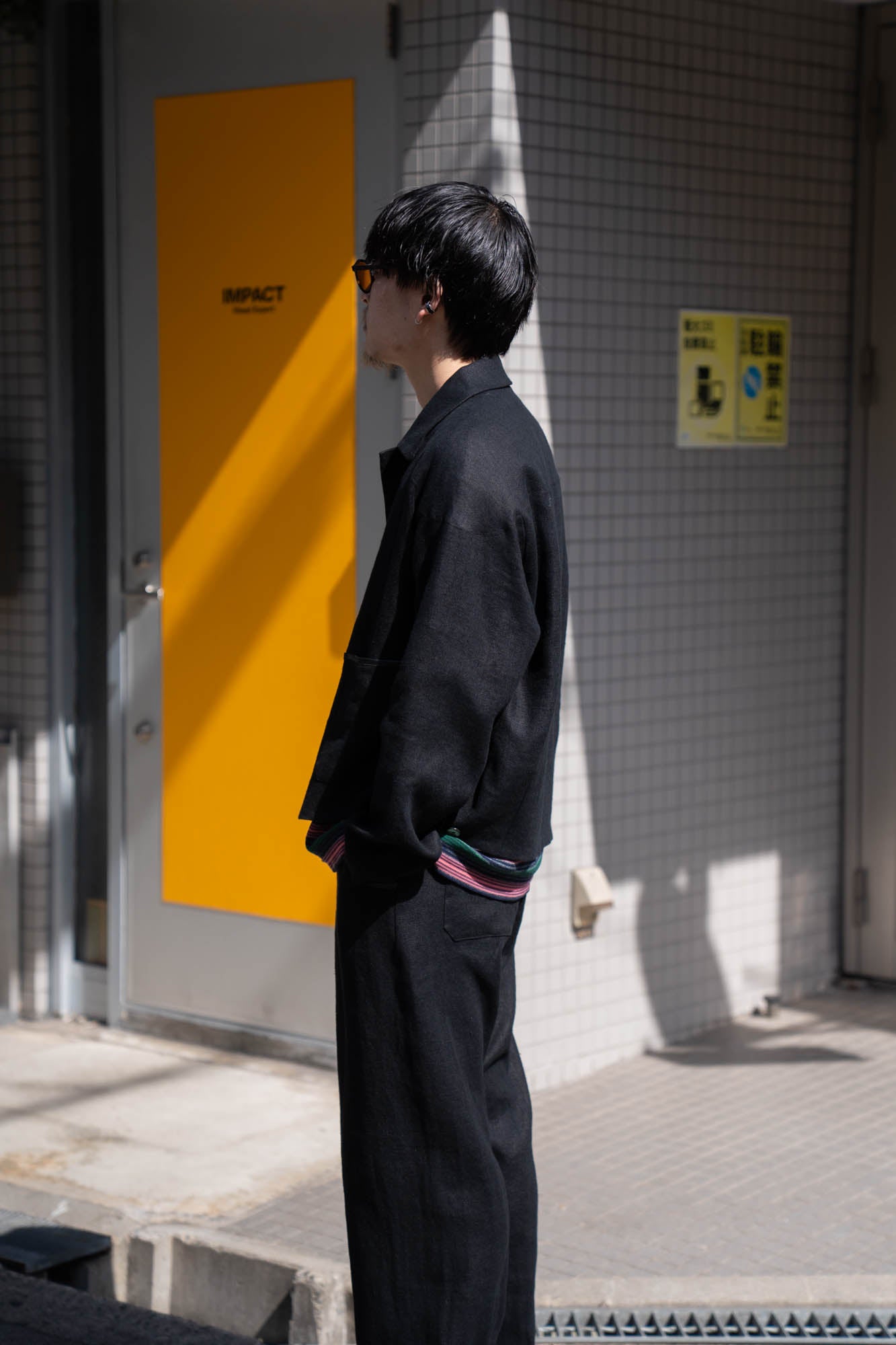 FLLOWER SAK LINEN JACKET