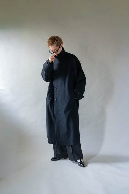 STAND-COLLAR COAT