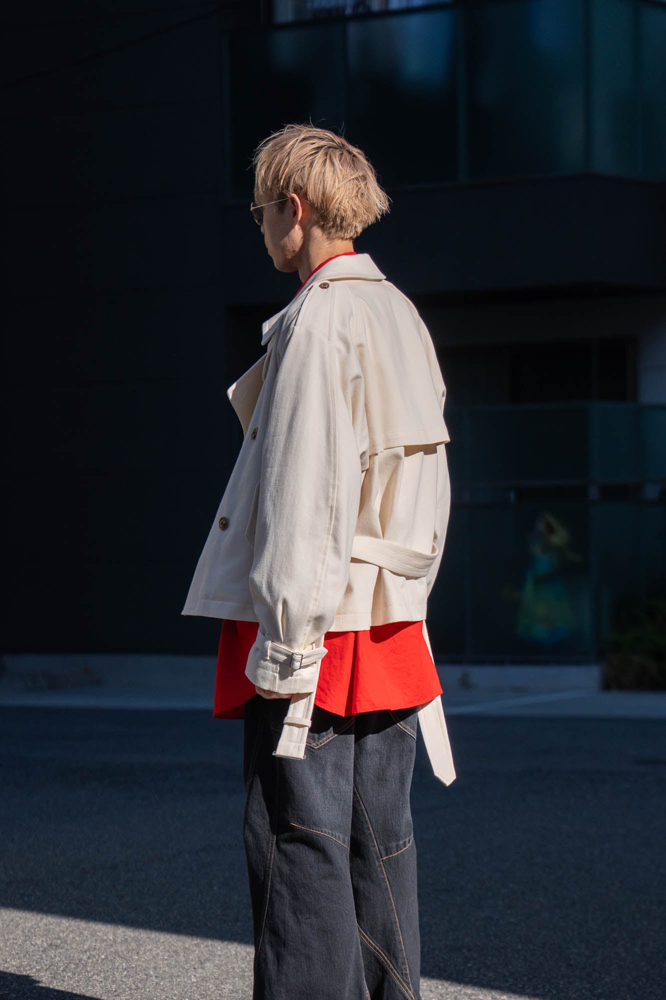 SHORT TRENCH COAT