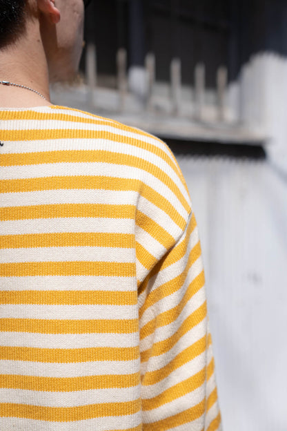 Cotton skipper border pullover