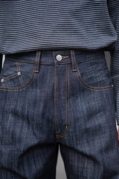 3D TWISTED WIDE LEG JEANS