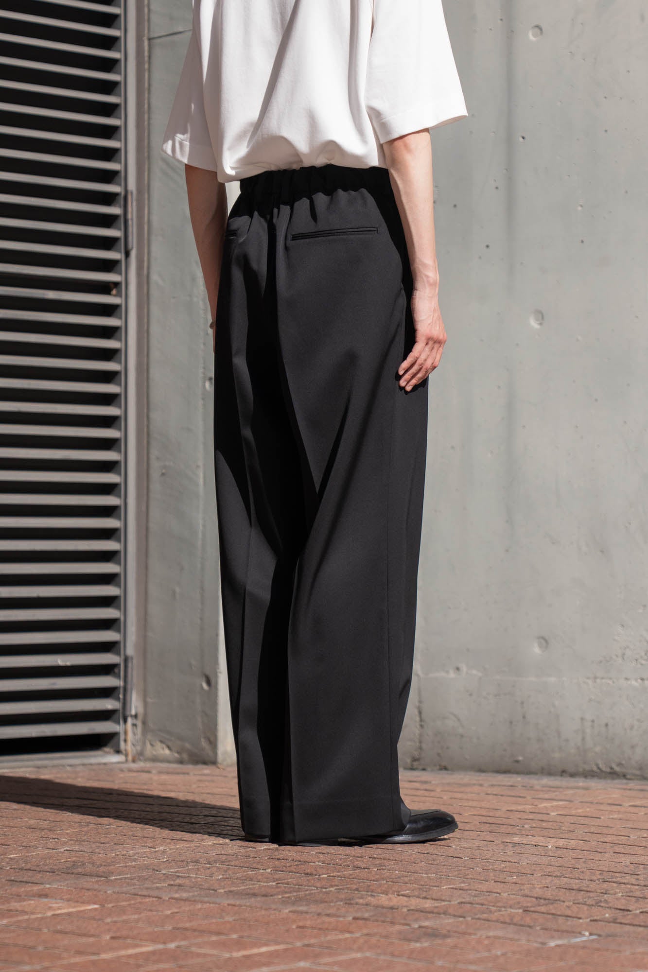 EASY LONG WIDE TROUSERS(ST.1610)| スラックス ssstein（シュタイン