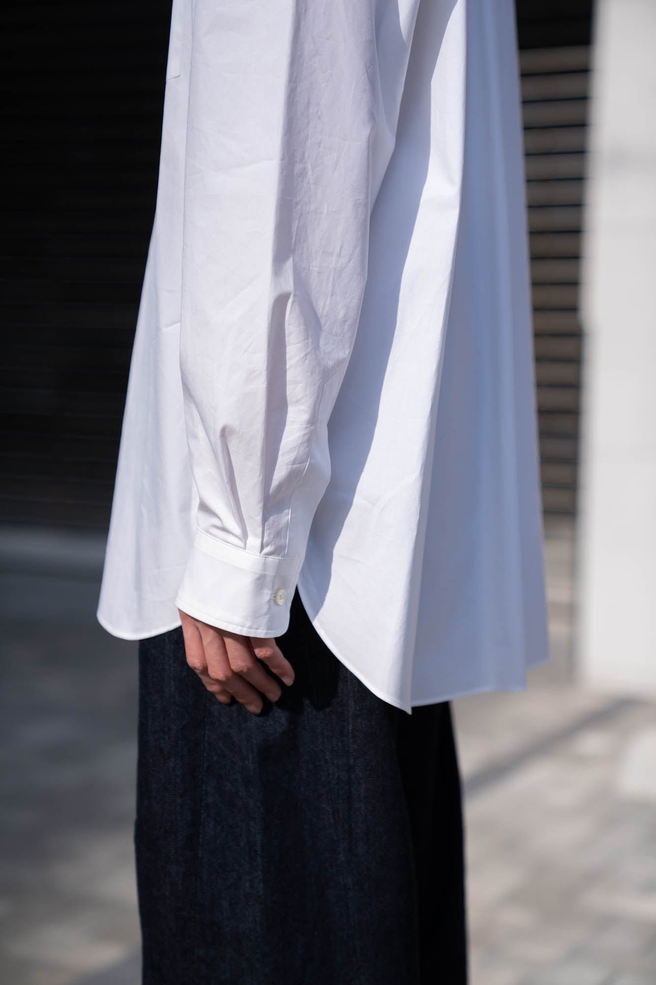 SUVIN COTTON OVERSIZED REGULAR COLLAR SHIRT(ST.1491)