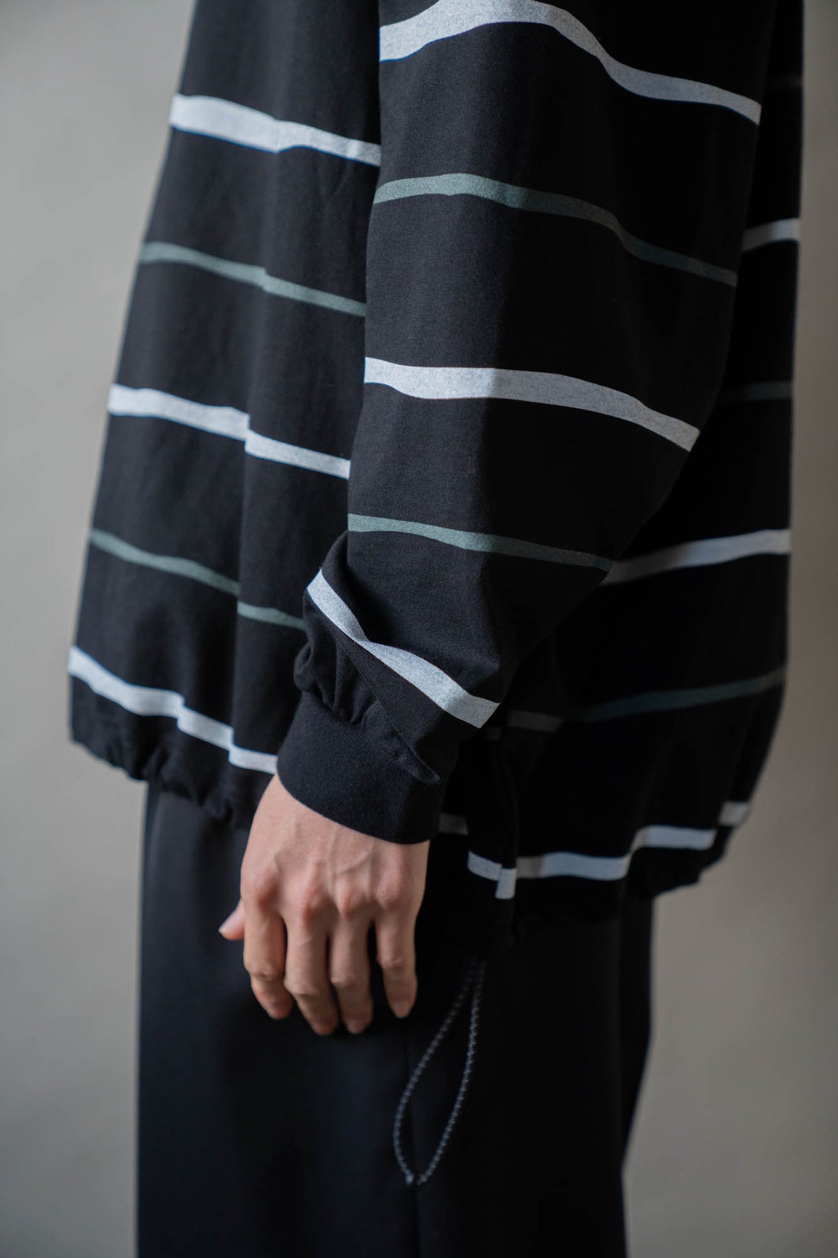 SUPER BIG STRIPE LS TEE