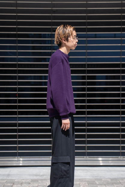 CASHMERE SKIING SWEAT KNITSHIRT