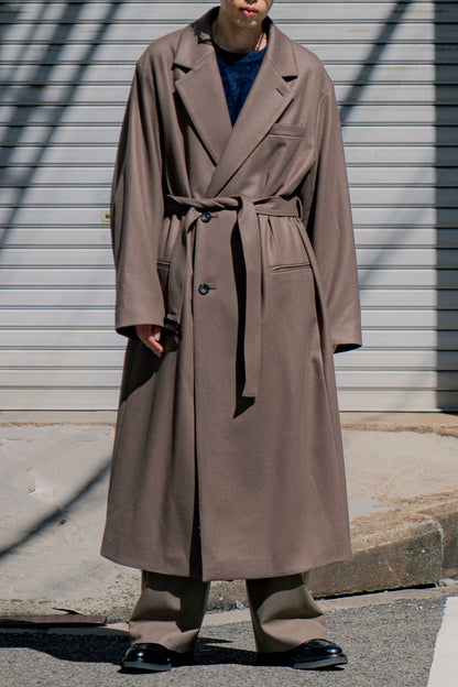 OVERSIZED MAXI-LENGTH DOUBLE BREASTED COAT