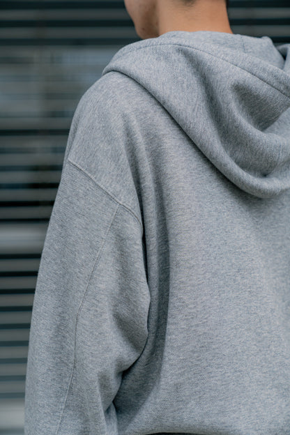YAK/COTTON SWEAT ZIP HOODY(ST.1287)