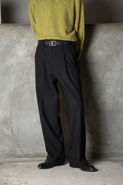 Flow Wide Turn-up Pants