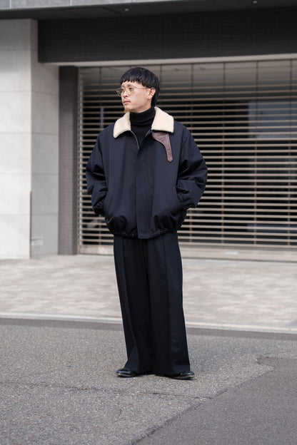 MOUTON COLLAR PADDED JACKET(ST.1377)