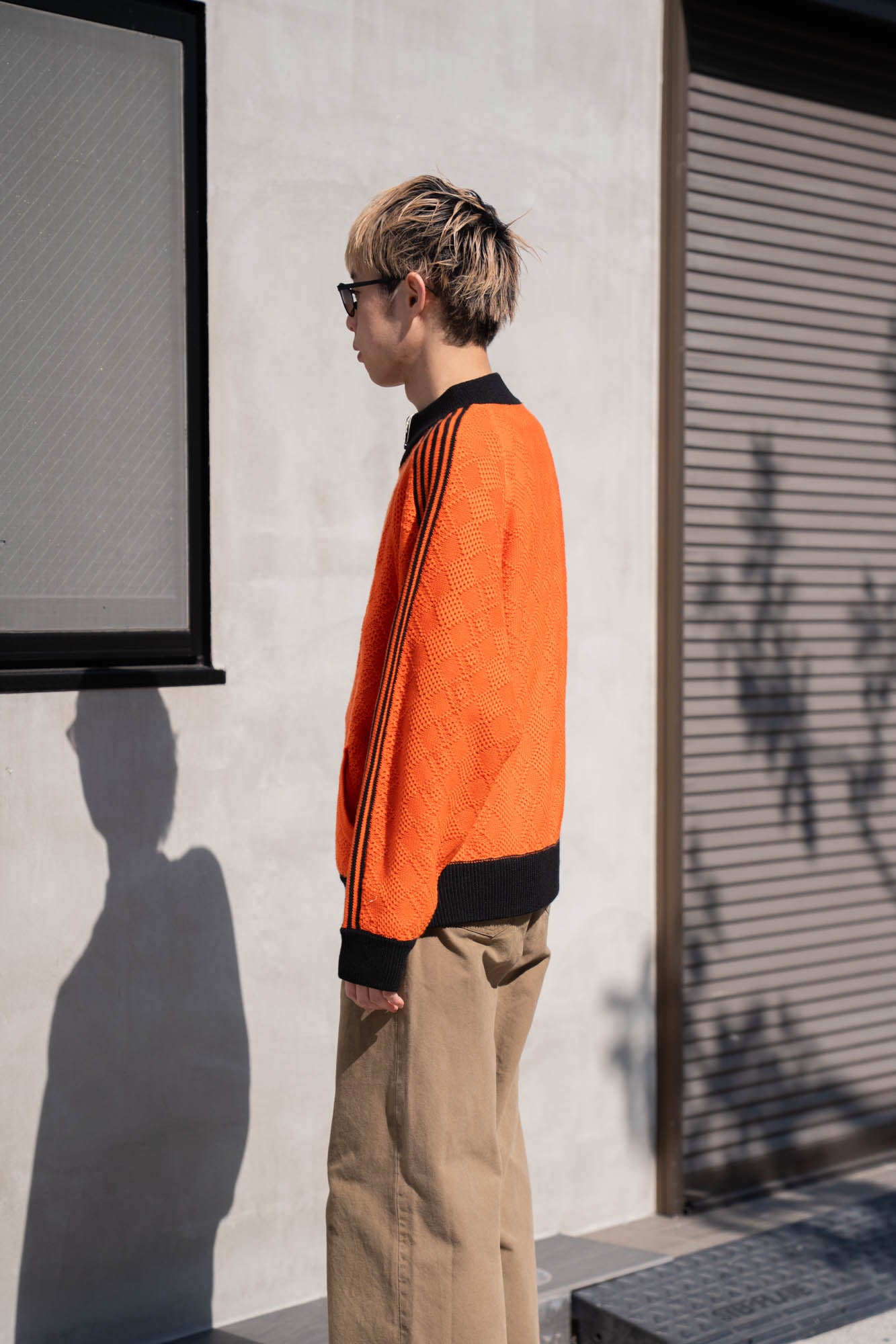 KNITTED TRAINING JACKET