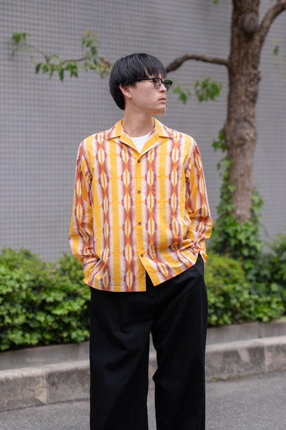 BEAUTEX GRADATION PRINT SHIRT