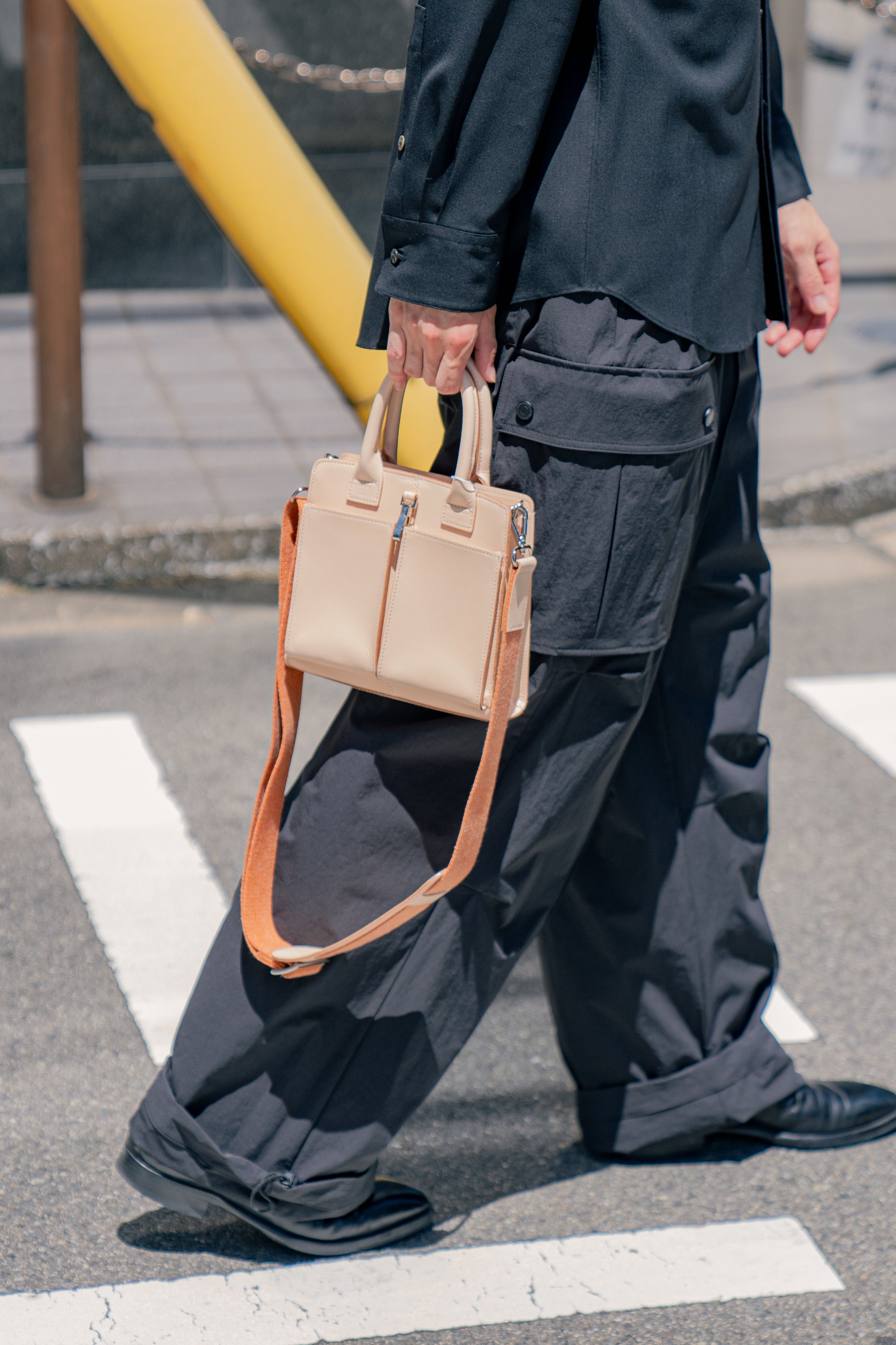 S.RECTANGLE [LEATER HELMET BAG・SMALL] – sign | サイン