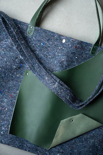 ATELIER BAG -WITH VEGETABLE TANNED LEATHER- for sign