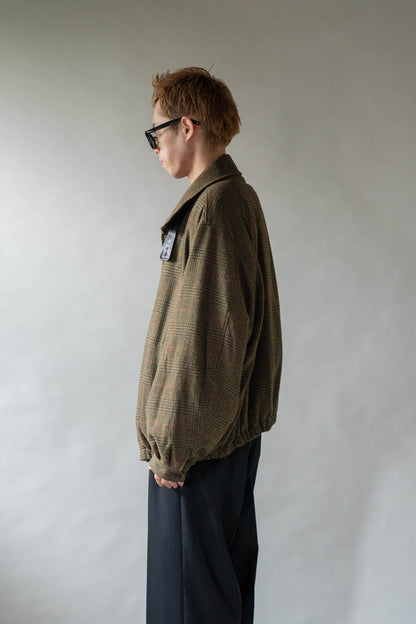 DETATCHABLE COLLAR BRITISH TWEED JACKET(ST.1577)