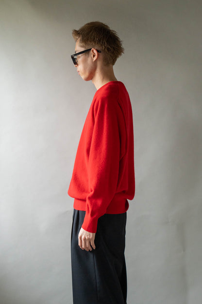EXTRA FINE WOOL KNIT CREW NECK LS(ST.1634)