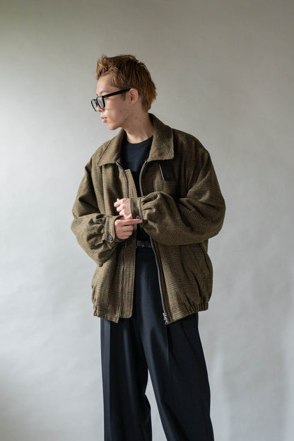 DETATCHABLE COLLAR BRITISH TWEED JACKET(ST.1577)