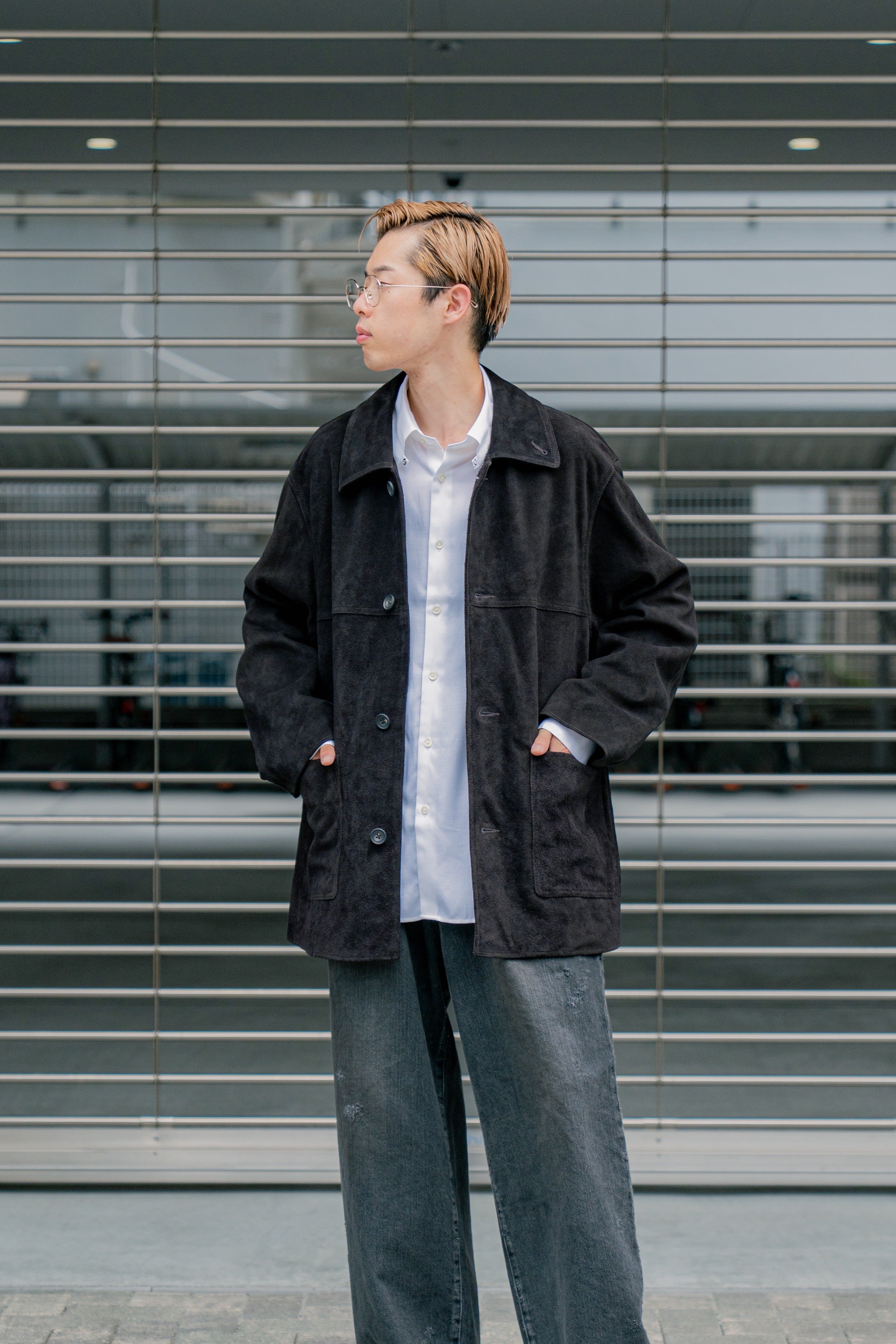 ssstein(シュタイン) 25AW - COW SUEDE CAR JACKET(ST.1218) | レザー