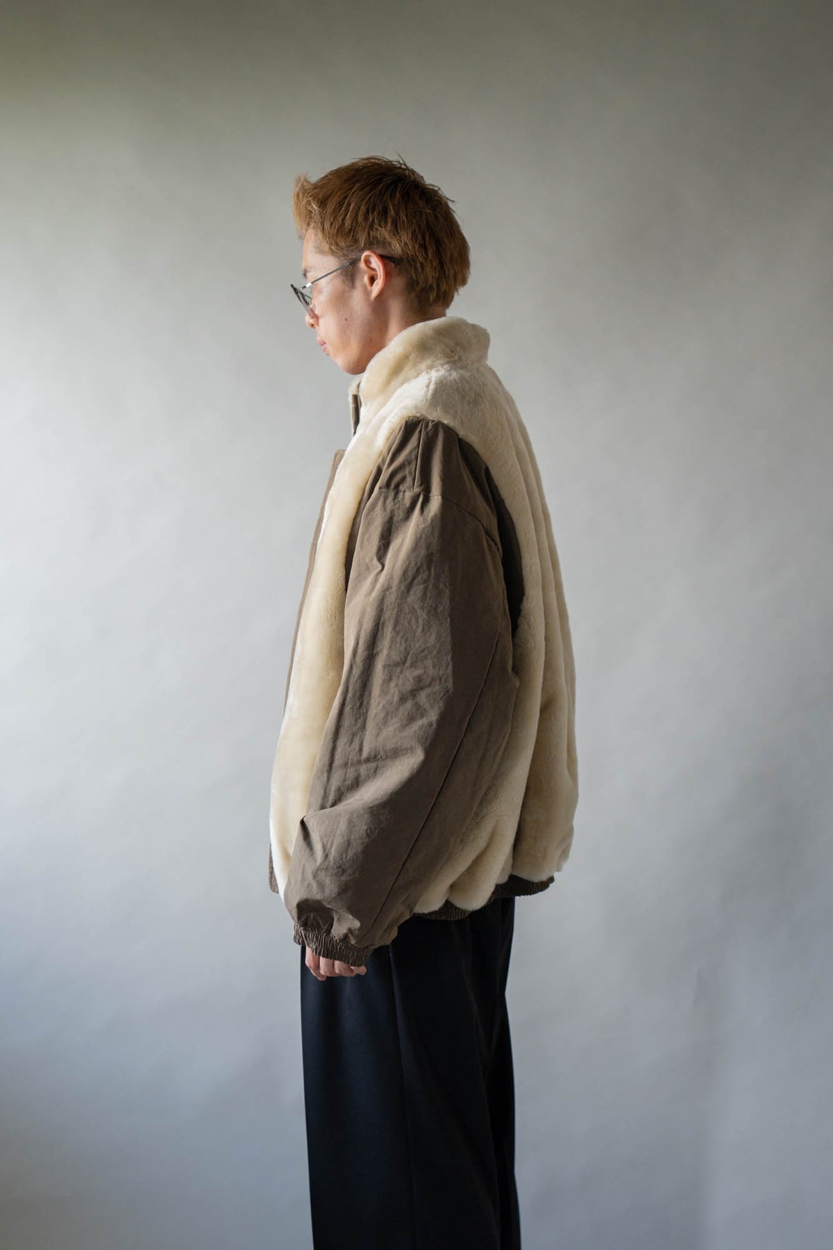 MOUTON INNER REVERSIBLE PADDED JACKET(ST.1556)