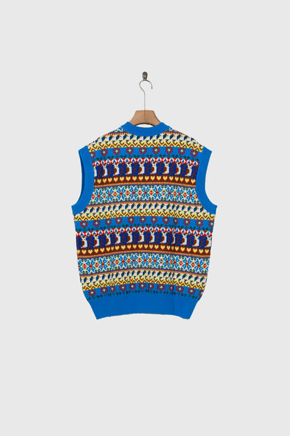 Jacquarded Slope Vest
