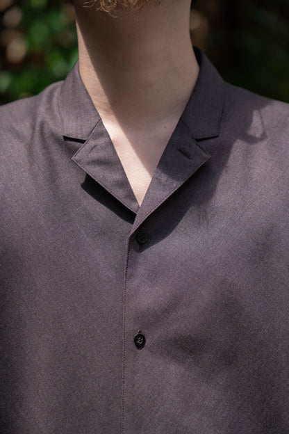 Short Sleeve Shirt Jacket