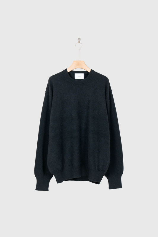 PURE CASHMERE KNIT CREW NECK LS(ST.1473)