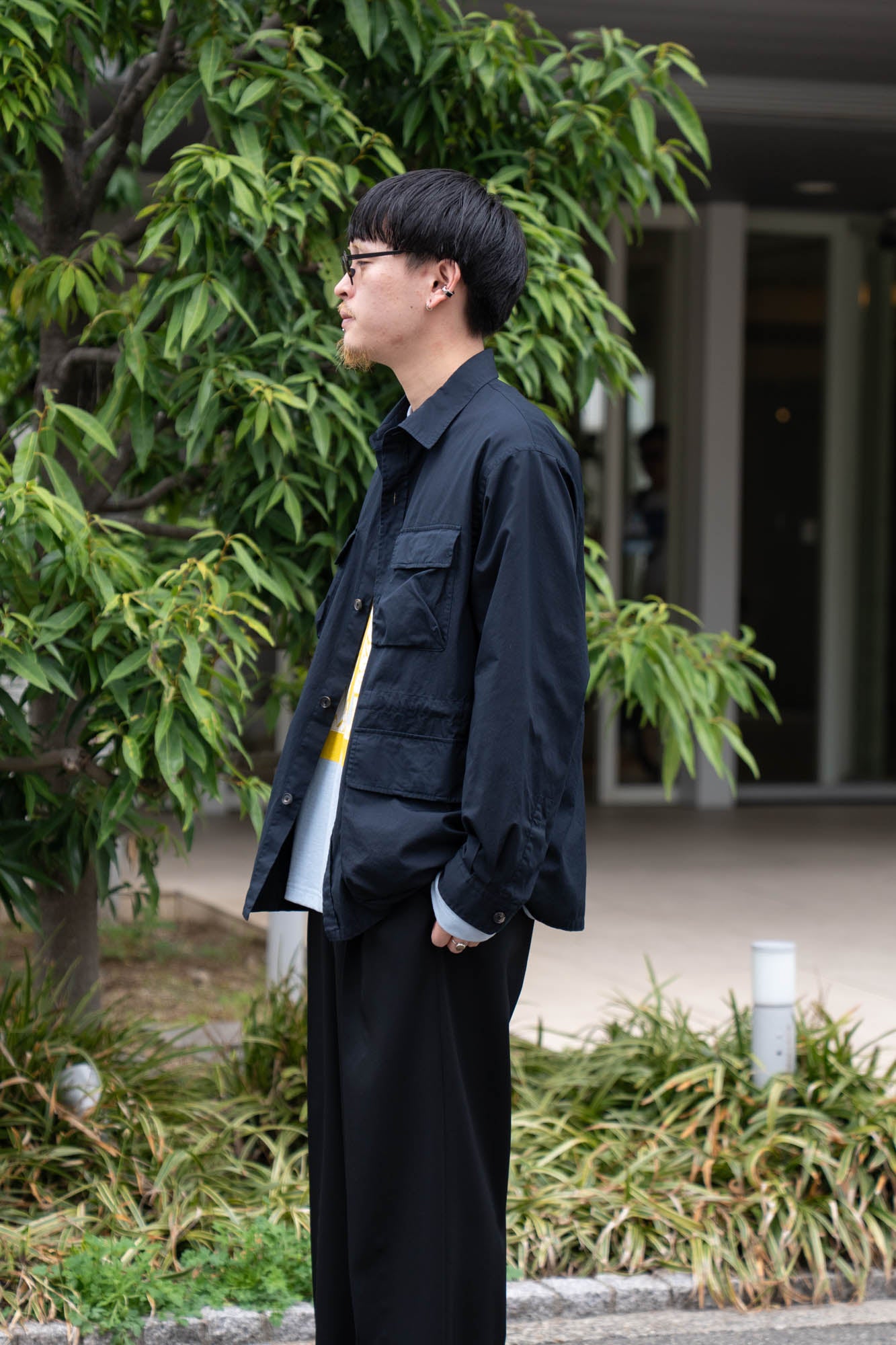 GARMENT DYE SAFARI JACKET