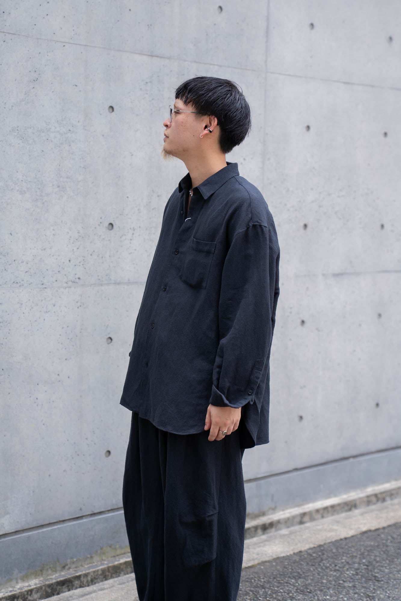 Linen Silk Wide Shirts