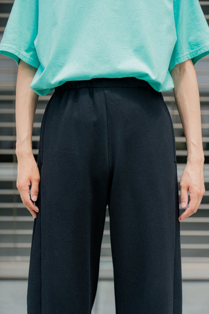 YAK/COTTON SWEAT EASY TROUSERS(ST.1288)