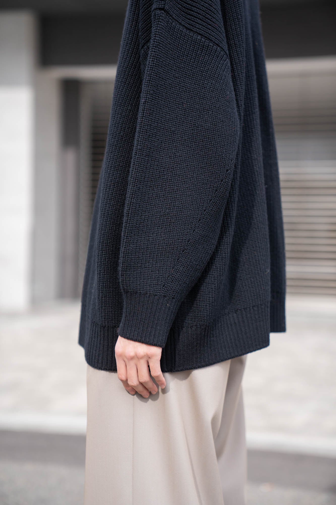 MERINO WOOL CREWNECK KNIT