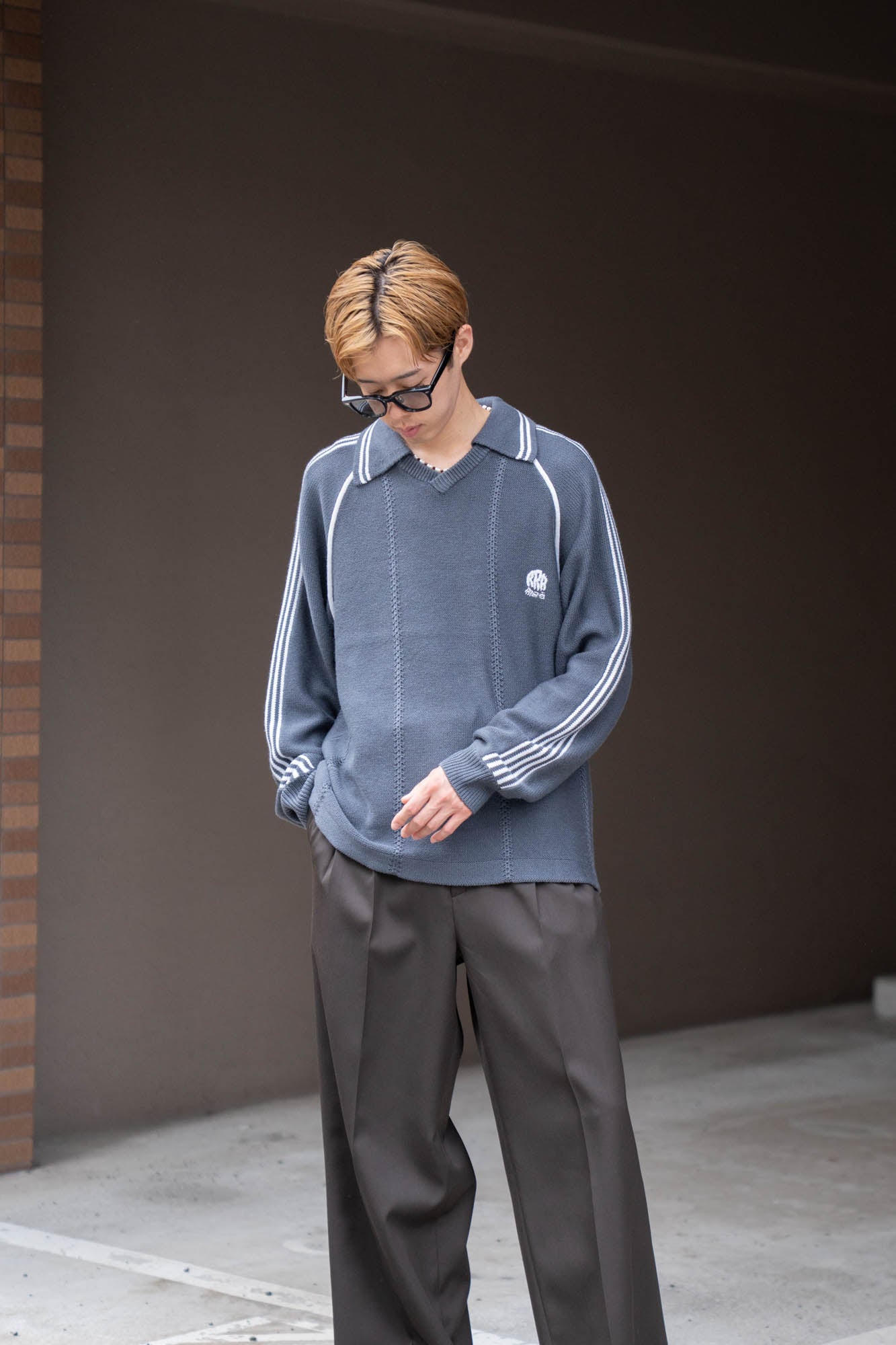 ライスナインテン　半袖ニットゲームシャツ KNITTING GAME SHIRT | ニット RICE NINE TEN（ライスナインテン）公式