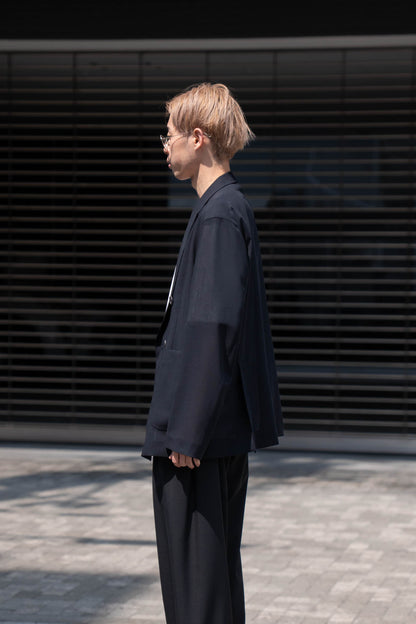 UNLINED NAVY BLAZER