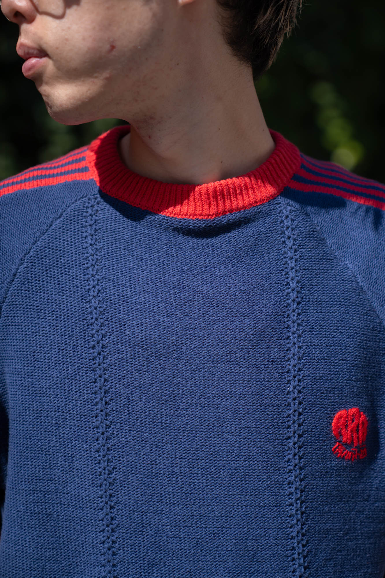 KNITTED TRAINING T-SHIRT