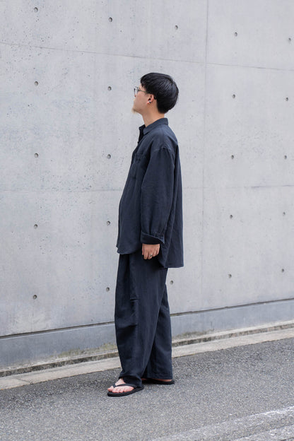 Linen Silk Wide Shirts
