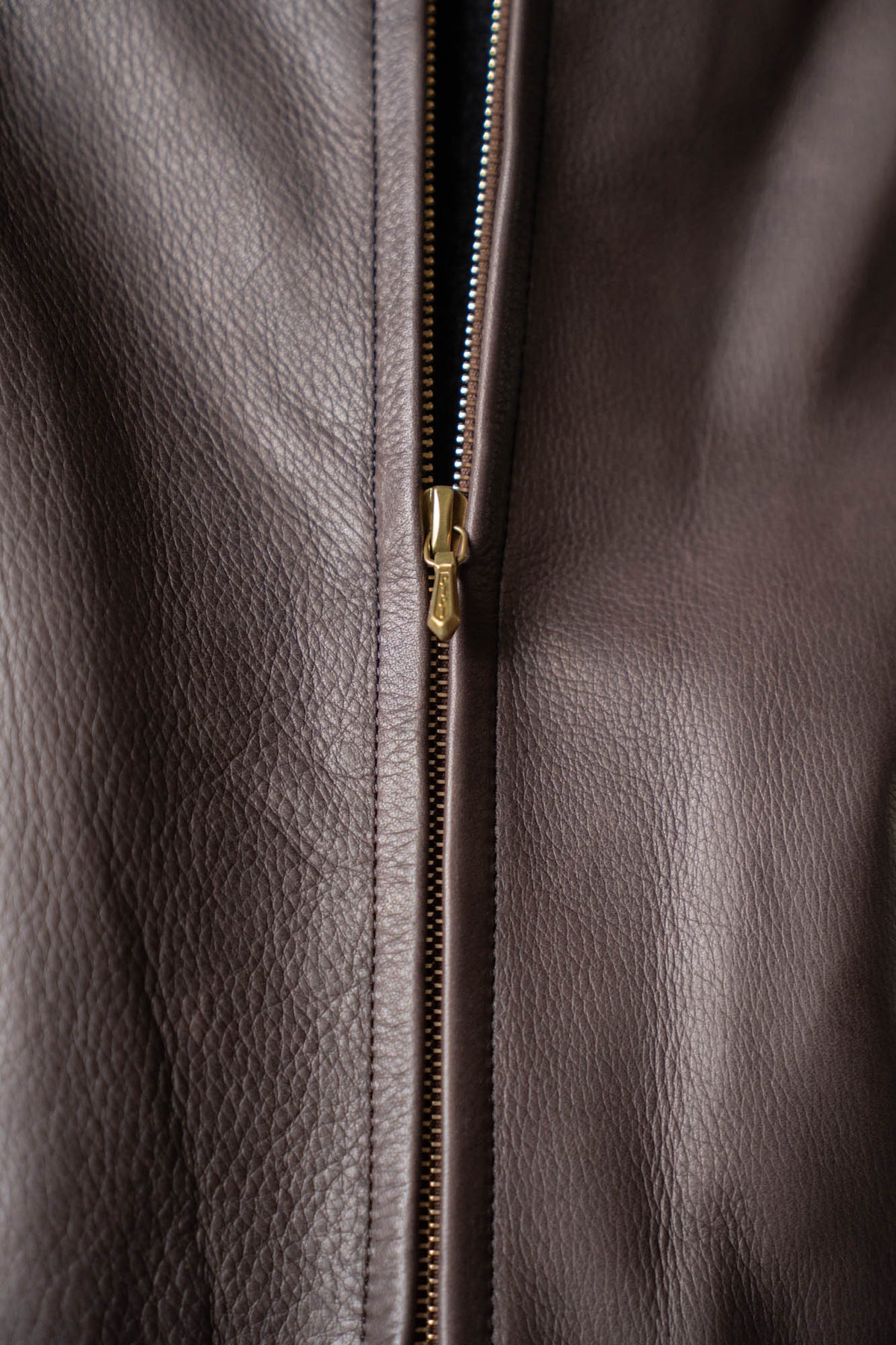 Steer Leather Racer Jacket