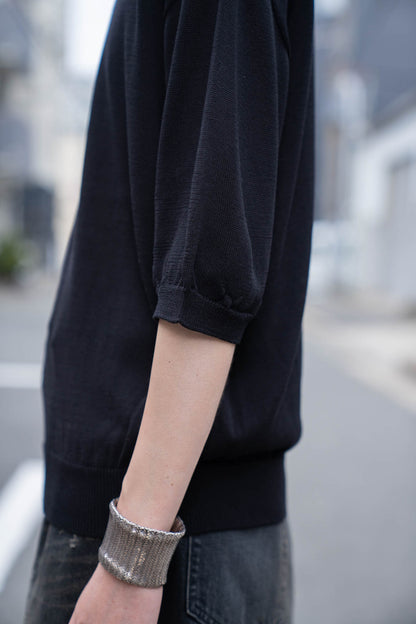 Wide knit T-Shirt
