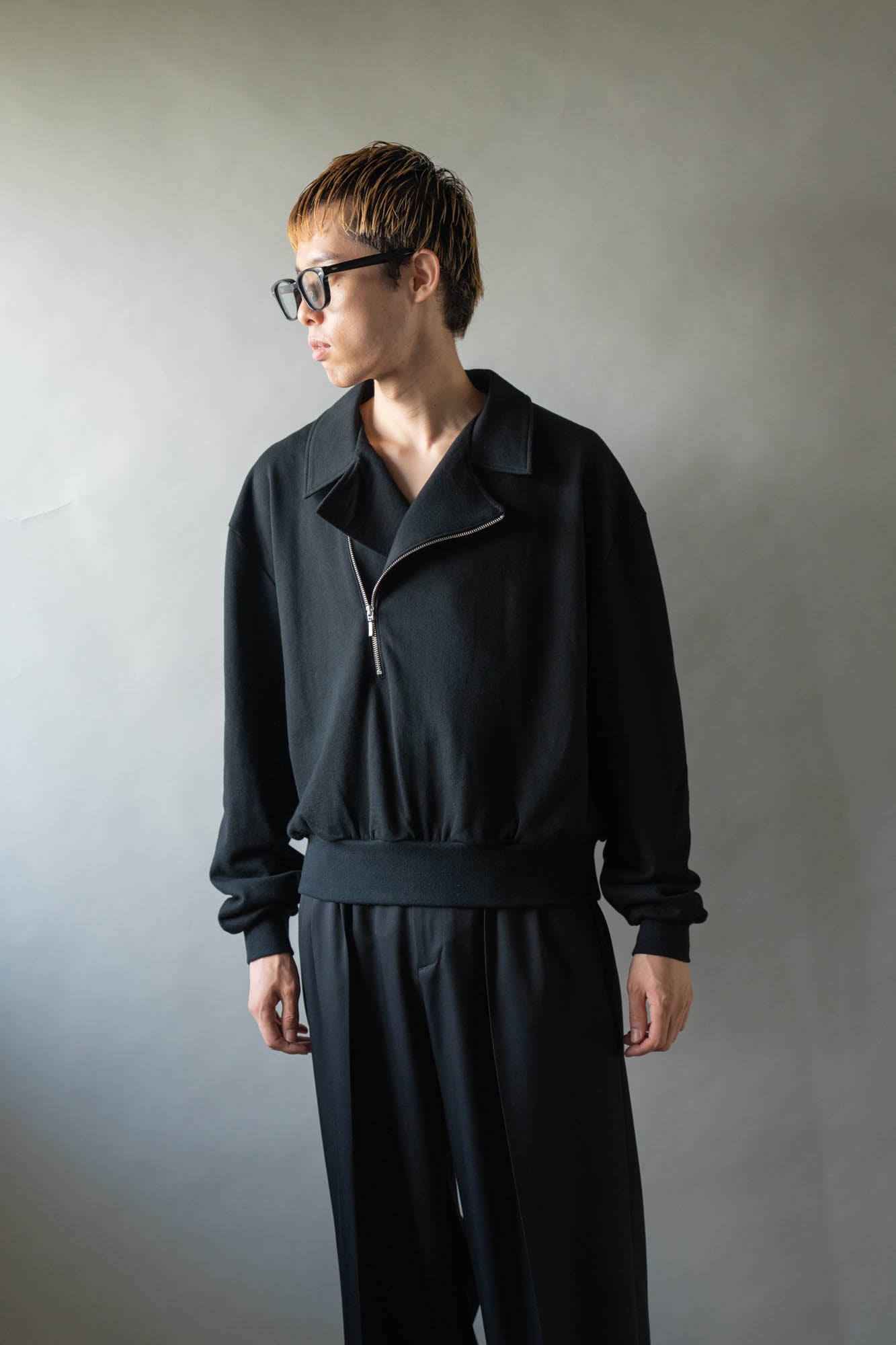 HALF ZIP DOUBLE
