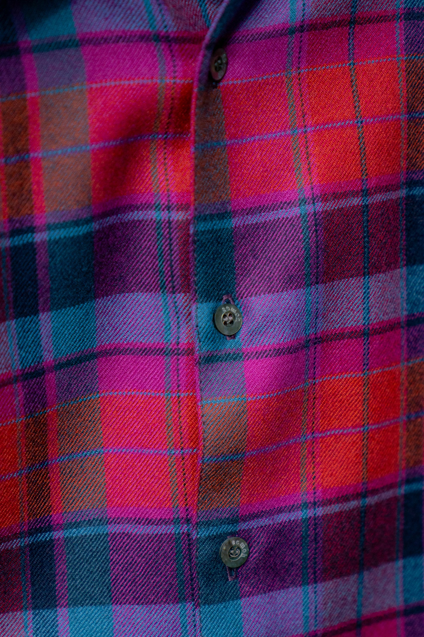 Wool Check Shirt