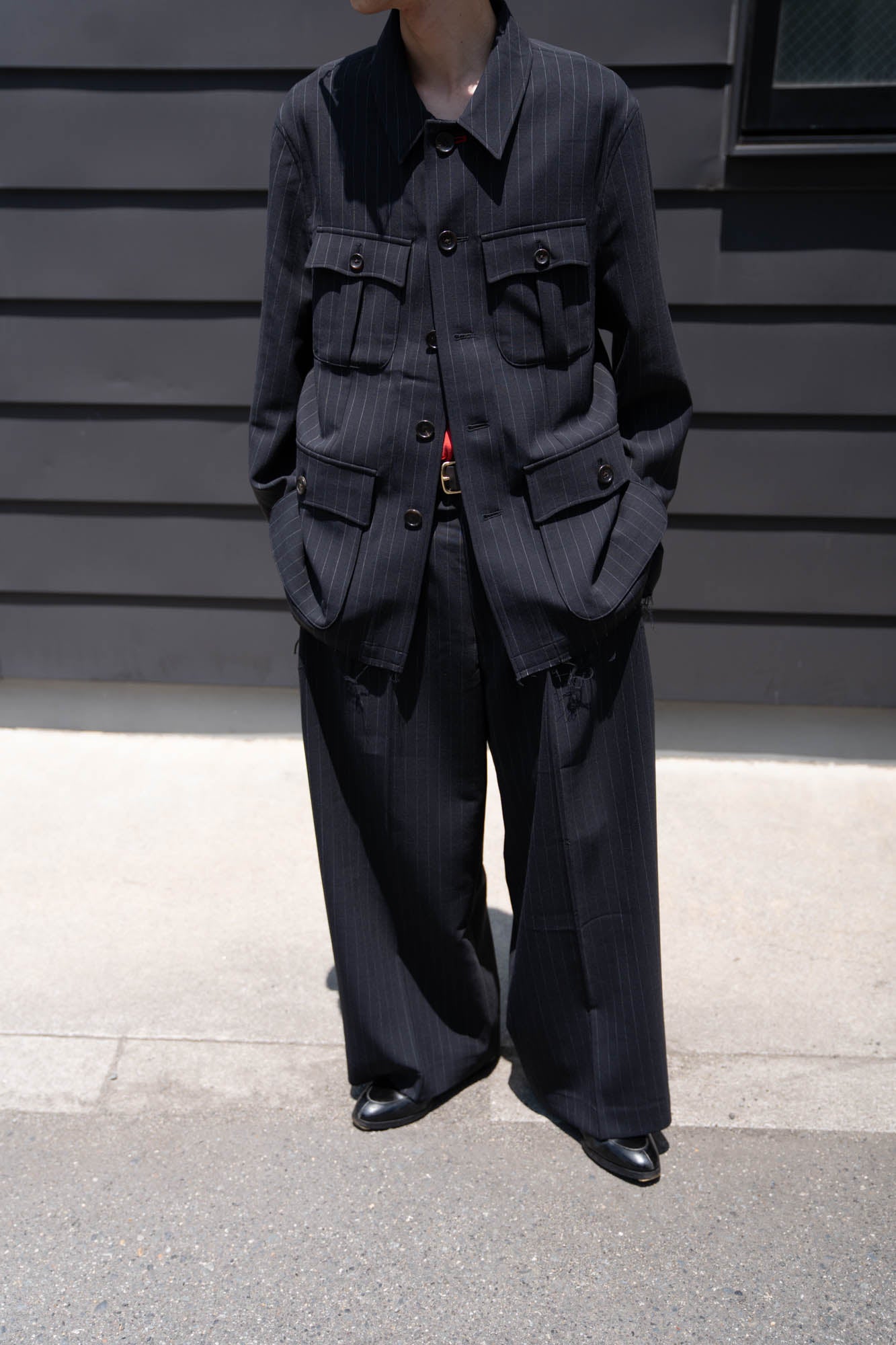 Bonded wool jacket
