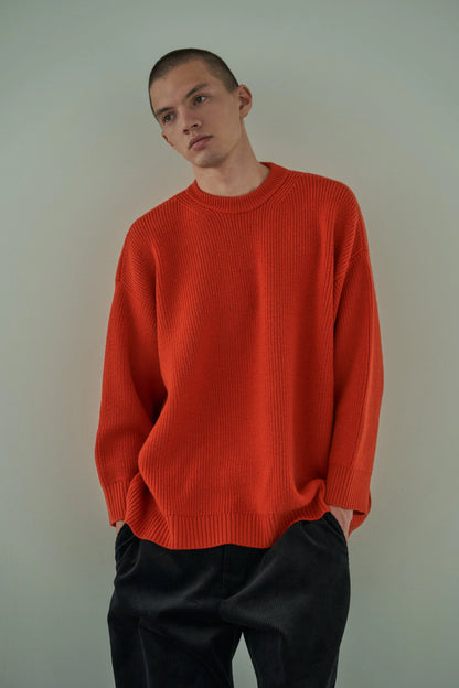 LOW GAUGE MERINO CREWNECK KNIT