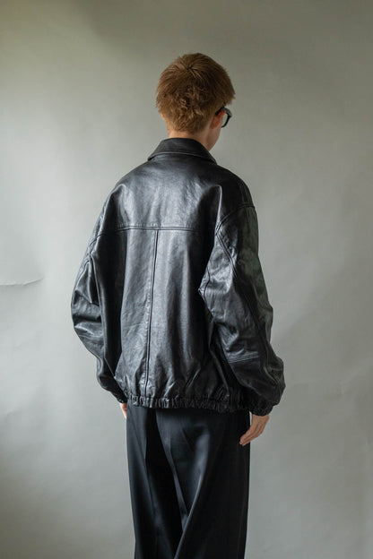 CALF ZIP SHORT JACKET(ST.1550)