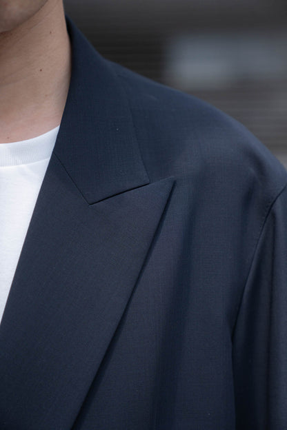 UNLINED NAVY BLAZER