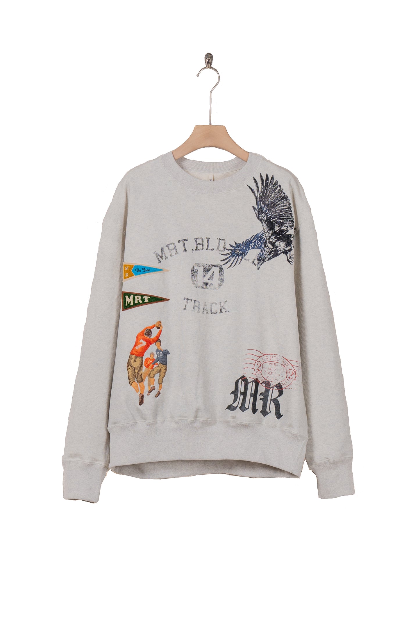 Multi embodied-design sweatshirt