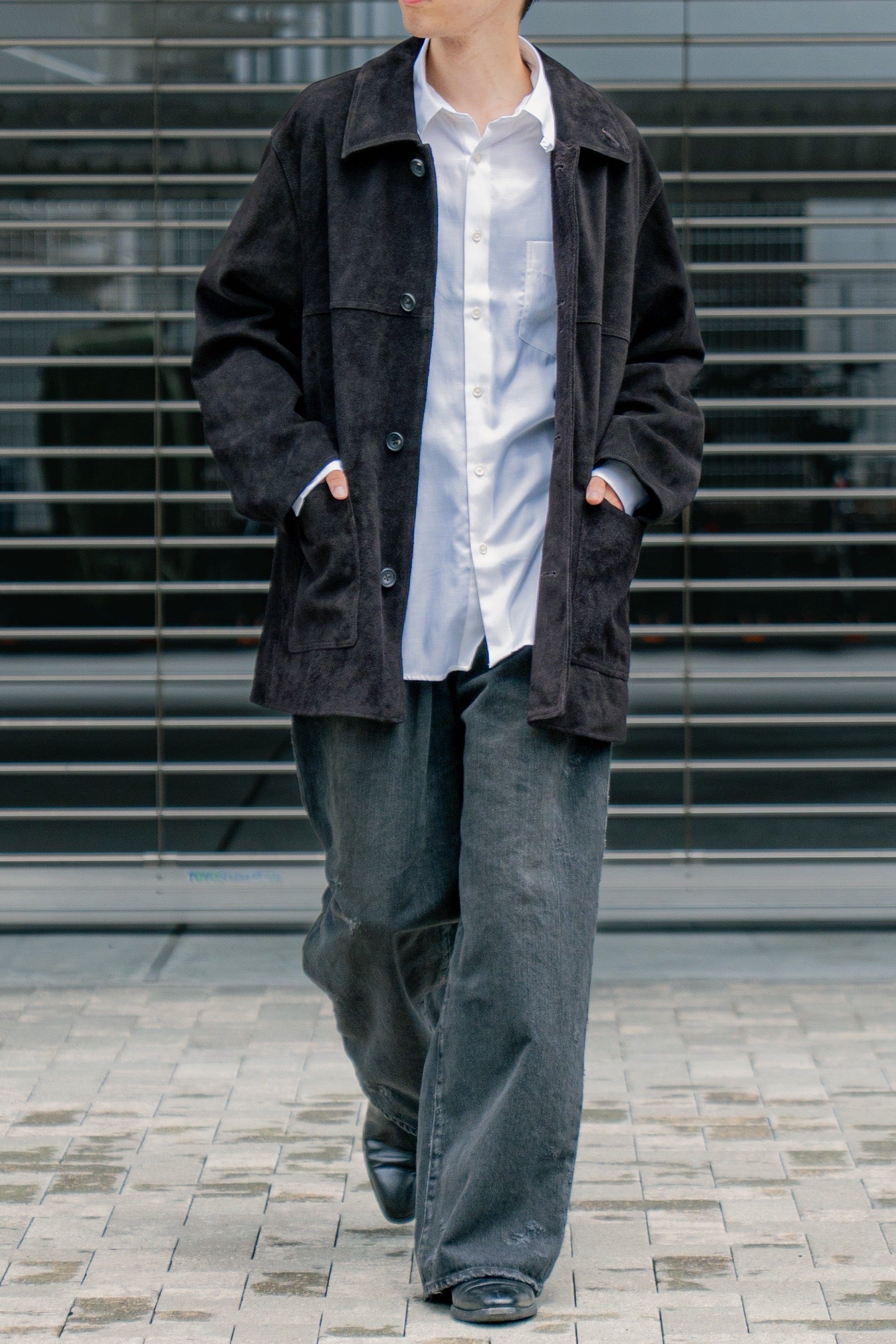 ジャケット・アウター ssstein - COW SUEDE CAR JACKET ECE35A81-ED23-4470-A6F7-