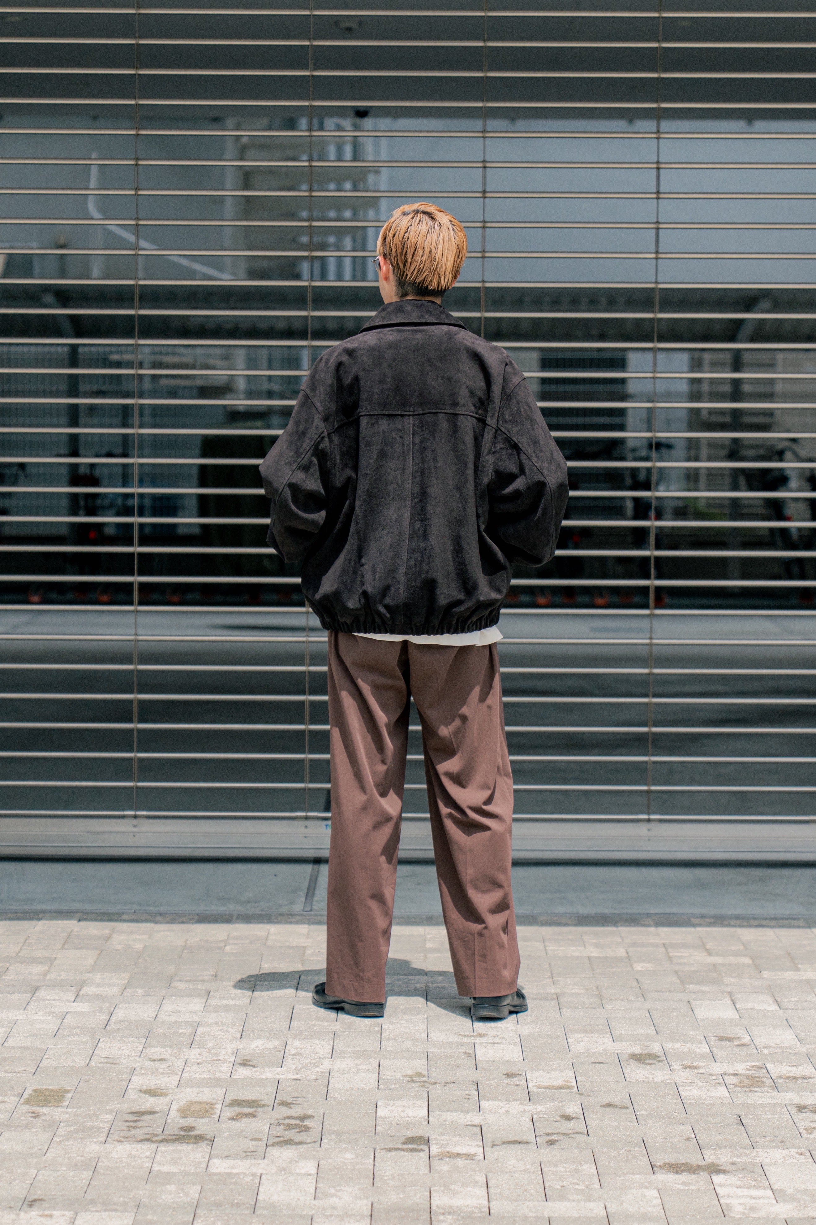 ssstein(シュタイン) 25AW - COW SUEDE ZIP SHORT JACKET(ST.1217