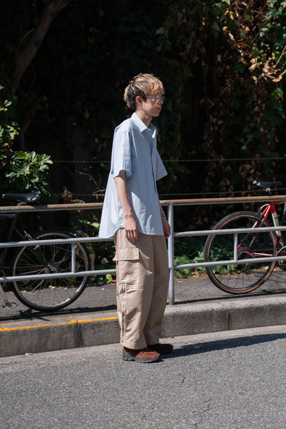 SUVIN COTTON OVERSIZED SS SHIRT(ST.1497)