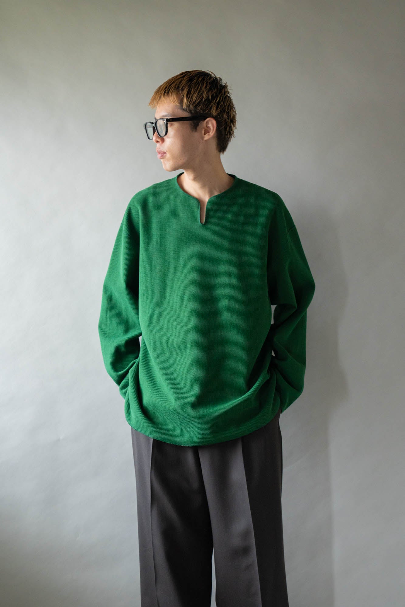 Rough&Smooth Thermal Over-neck L/S
