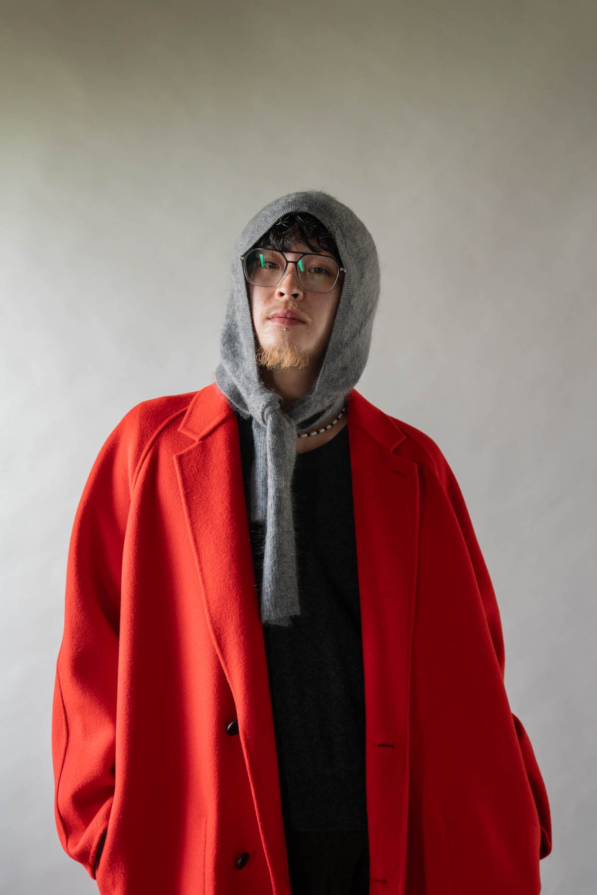 CASHMERE SHAGGY BALACLAVA(ST.1633)