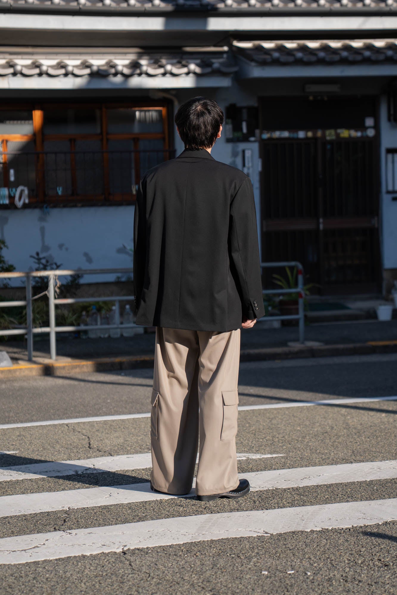 OVERSIZED DOUBLE BREASTED JACKET(ST.1411)