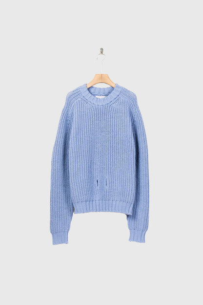 Belt. Slit Knit in Merinos d`Arles