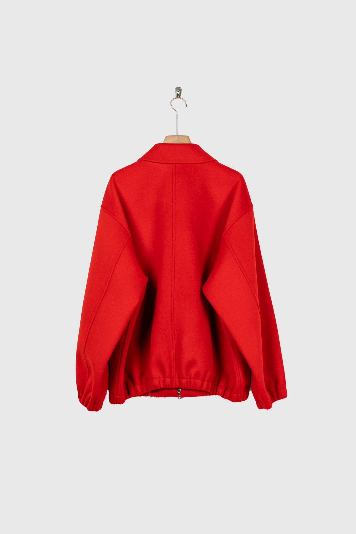 W/CA DOUBLE FACE CLOTH ZIP JACKET(ST.1545)